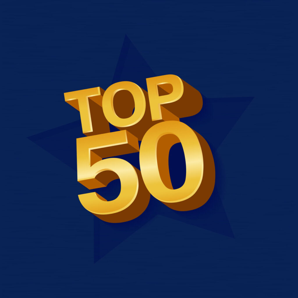 Top Fifty golden words