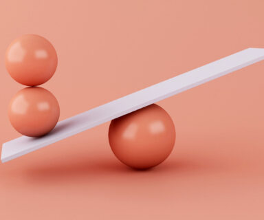 3d-spheres-balancing-on-a-seesaw.