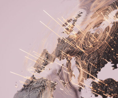 Data-Patterns-Emerging-Over-Europe-Pale-Pink-Gold-Colored-Analyzing-Global-Data-Flow-Business-Technology