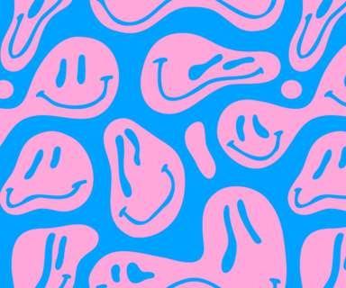 Funny-melting-smiling-happy-face-colorful-cartoon-seamless-pattern