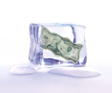 Money in ice