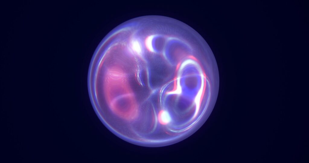 Purple-glass-energy-plasma-futuristic-magic-round-ball-sphere.-Abstract-background