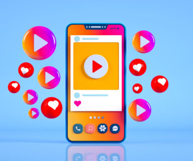 Smartphone-Screen-on-Video-Player