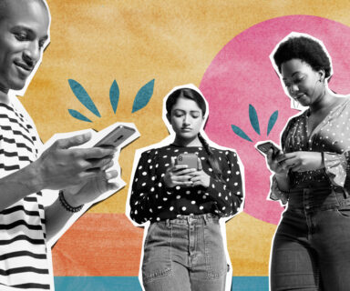 three-people-using-mobile-phones